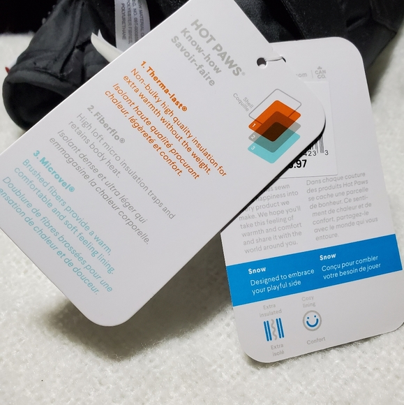 Hot Paws winter gloves large buy 1 take 1 - Picture 3 of 5